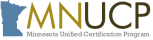 Minnesota Unified Certification Program Logo